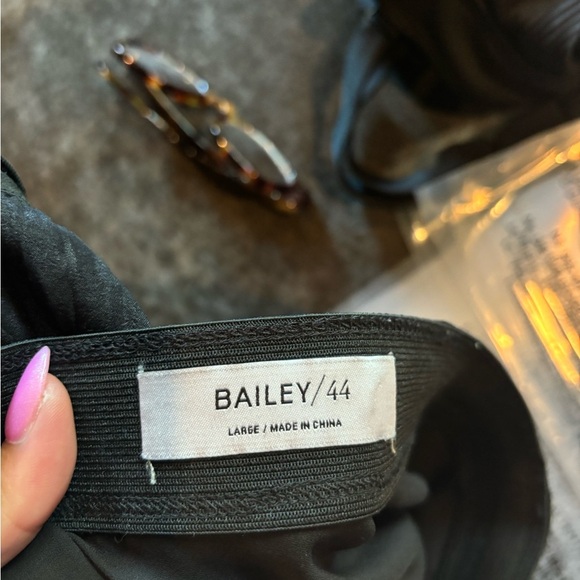 Bailey 44 Black Pleated Midi Skirt for Work - Picture 5 of 5